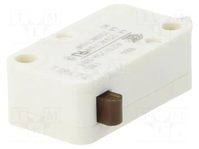 Microswitch SNAP ACTION; 4A/250VAC; SPST NC + NO; Pos: 2; 1004 Marquardt 01004.0402-02