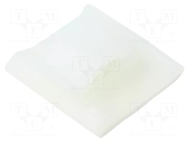 Self-adhesive cable holder; ØBundle : 9.6mm; polyamide; natural PANDUIT ACC38-A-C