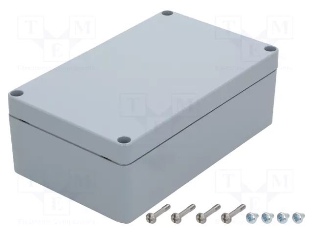 Enclosure: multipurpose; X: 162mm; Y: 263mm; Z: 91mm; ALN; aluminium FIBOX ALN162609
