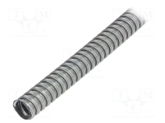 Protective tube; Size: 16; galvanised steel; natural; Øint: 13mm ANAMET EUROPE FCEN16-25