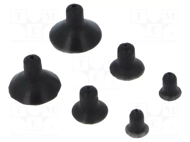 Vacuum cup kit; for vaccum pickup; 6pcs. JBC TOOLS JBC-940163