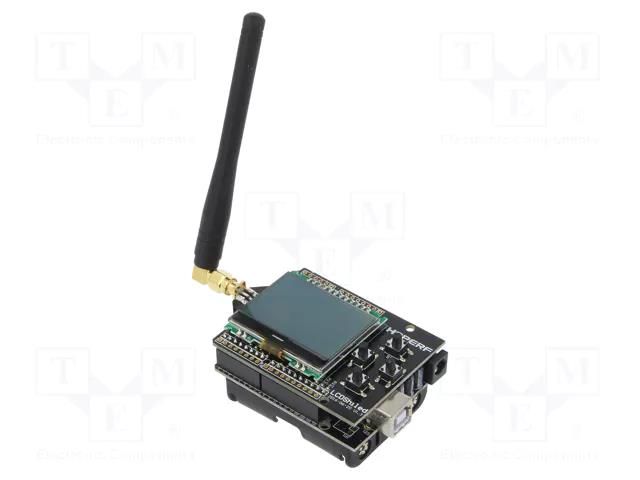 Dev.kit: evaluation; battery slot AA x3,piezoelectric speaker HOPE MICROELECTRONICS HOPEDUINO-RFM96W