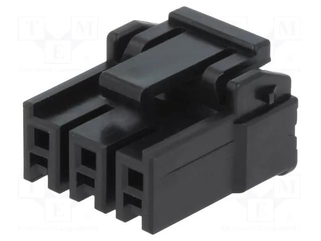 Connector: wire-board; plug; female; EnerBee; PIN: 3; straight HIROSE DF63-3S-3.96C