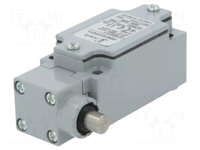 Limit switch; pin plunger Ø10mm; NO + NC; 10A; max.240VAC; PG13,5 POKÓJ PBM1E21PZ11