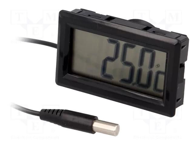 Meter: temperature; digital,mounting; on panel; LCD; Accur: ±1°C AXIOMET MOD-TEMP103