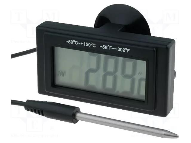 Meter: temperature; digital,mounting; on panel; LCD; 3,5 digit AXIOMET MOD-TEMP104C