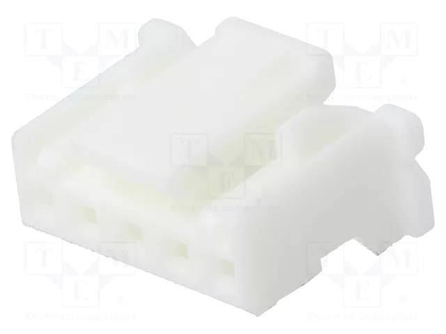 Connector: wire-board; plug; female; PIN: 5; PA; 3A; for cable; 2mm JST PAP-05V-S