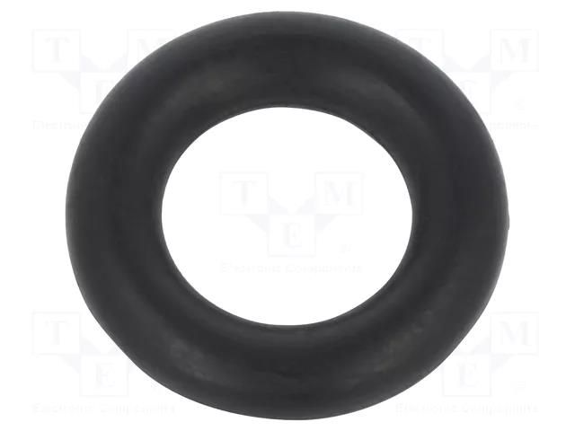 O-ring gasket; NBR caoutchouc; Thk: 3.5mm; Øint: 9mm; black ORING USZCZELNIENIA TECHNICZNE O-9X3.5-70-NBR