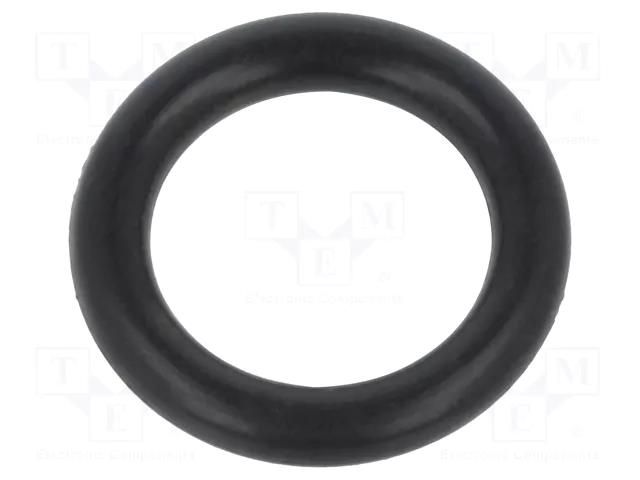 O-ring gasket; NBR caoutchouc; Thk: 2mm; Øint: 8mm; black ORING USZCZELNIENIA TECHNICZNE O-8X2-70-NBR