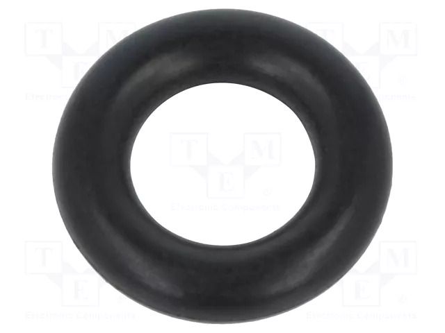 O-ring gasket; NBR caoutchouc; Thk: 3mm; Øint: 7mm; black ORING USZCZELNIENIA TECHNICZNE O-7X3-70-NBR