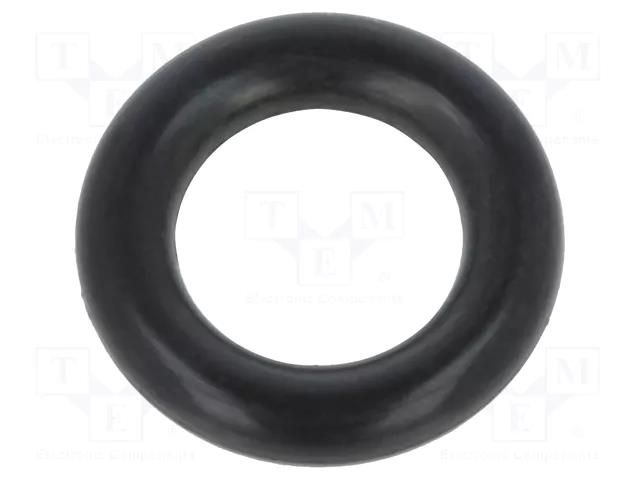 O-ring gasket; NBR caoutchouc; Thk: 2.5mm; Øint: 7mm; black ORING USZCZELNIENIA TECHNICZNE O-7X2.5-70-NBR