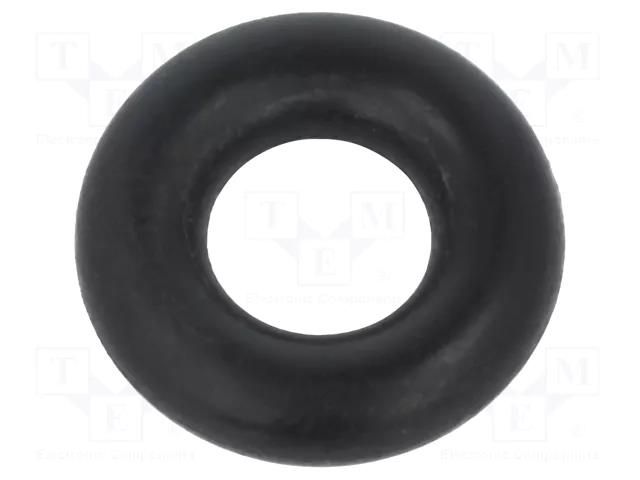 O-ring gasket; NBR caoutchouc; Thk: 3.5mm; Øint: 6mm; black ORING USZCZELNIENIA TECHNICZNE O-6X3.5-70-NBR