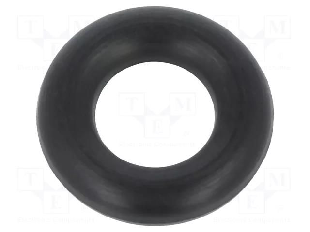 O-ring gasket; NBR caoutchouc; Thk: 2.5mm; Øint: 5mm; black ORING USZCZELNIENIA TECHNICZNE O-5X2.5-70-NBR