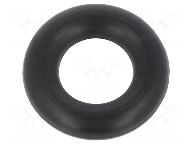 O-ring gasket; NBR caoutchouc; Thk: 2.5mm; Øint: 5mm; black ORING USZCZELNIENIA TECHNICZNE O-5X2.5-70-NBR