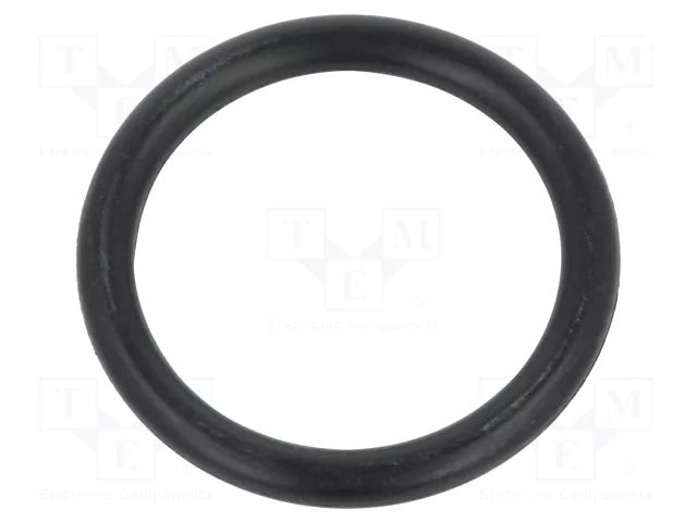 O-ring gasket; NBR caoutchouc; Thk: 3.5mm; Øint: 25mm; black ORING USZCZELNIENIA TECHNICZNE O-25X3.5-70-NBR