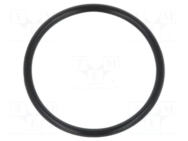 O-ring gasket; NBR caoutchouc; Thk: 1.5mm; Øint: 22mm; black ORING USZCZELNIENIA TECHNICZNE O-22X1.5-70-NBR