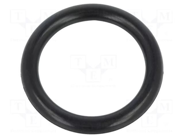 O-ring gasket; NBR caoutchouc; Thk: 3.5mm; Øint: 21mm; black ORING USZCZELNIENIA TECHNICZNE O-21X3.5-70-NBR