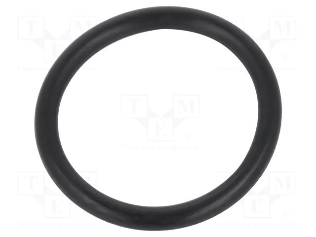 O-ring gasket; NBR caoutchouc; Thk: 2.5mm; Øint: 21mm; black ORING USZCZELNIENIA TECHNICZNE O-21X2.5-70-NBR