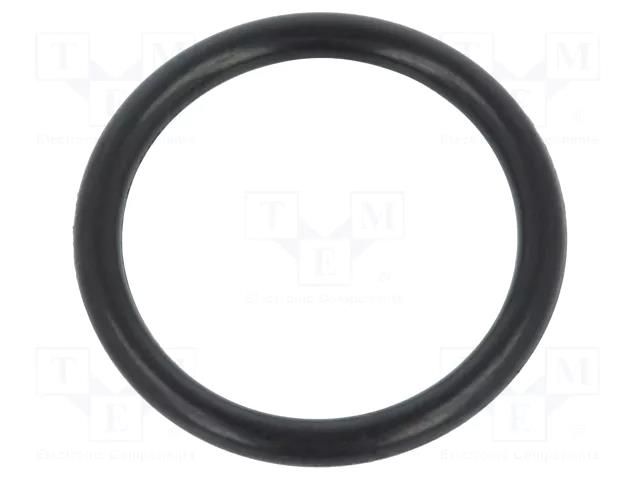 O-ring gasket; NBR caoutchouc; Thk: 2.5mm; Øint: 20mm; black ORING USZCZELNIENIA TECHNICZNE O-20X2.5-70-NBR