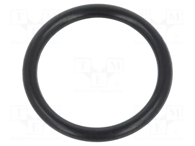 O-ring gasket; NBR caoutchouc; Thk: 2.5mm; Øint: 20mm; black ORING USZCZELNIENIA TECHNICZNE O-20X2.5-70-NBR
