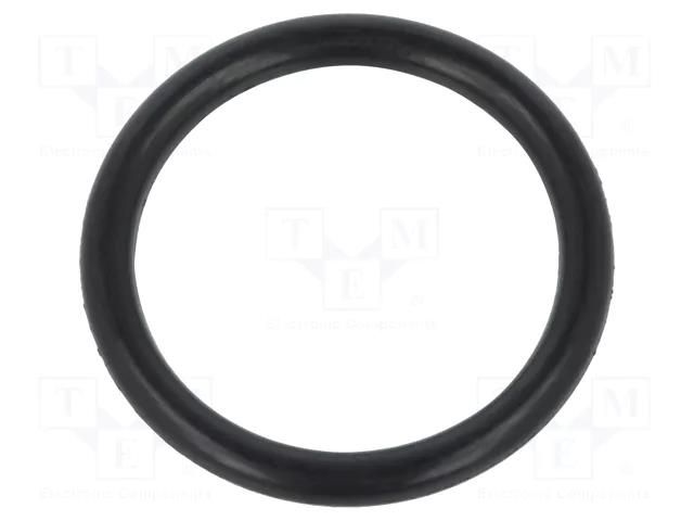 O-ring gasket; NBR caoutchouc; Thk: 2.5mm; Øint: 19mm; black ORING USZCZELNIENIA TECHNICZNE O-19X2.5-70-NBR