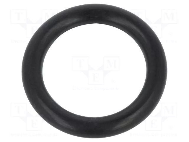 O-ring gasket; NBR caoutchouc; Thk: 3mm; Øint: 15mm; black ORING USZCZELNIENIA TECHNICZNE O-15X3-70-NBR