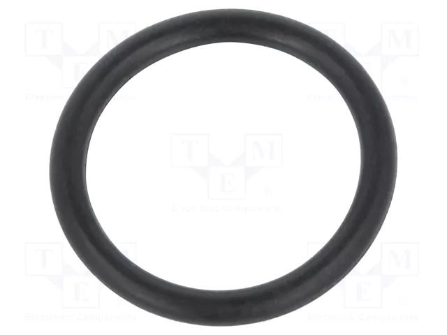O-ring gasket; NBR caoutchouc; Thk: 2mm; Øint: 15mm; black ORING USZCZELNIENIA TECHNICZNE O-15X2-70-NBR