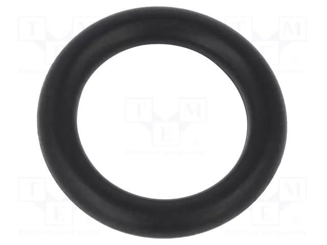 O-ring gasket; NBR caoutchouc; Thk: 3mm; Øint: 13mm; black ORING USZCZELNIENIA TECHNICZNE O-13X3-70-NBR