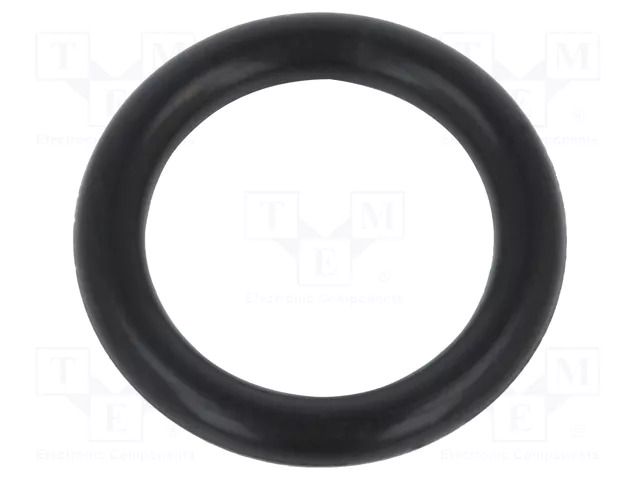 O-ring gasket; NBR caoutchouc; Thk: 2.5mm; Øint: 12mm; black ORING USZCZELNIENIA TECHNICZNE O-12X2.5-70-NBR