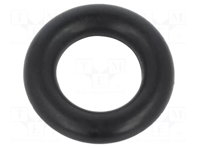 O-ring gasket; NBR caoutchouc; Thk: 3.5mm; Øint: 10mm; black ORING USZCZELNIENIA TECHNICZNE O-10X3.5-70-NBR