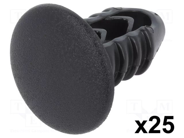 Trim clip; 25pcs; Alfa Romeo,Fiat,Lancia; L: 19mm; polyamide ROMIX RX-10069