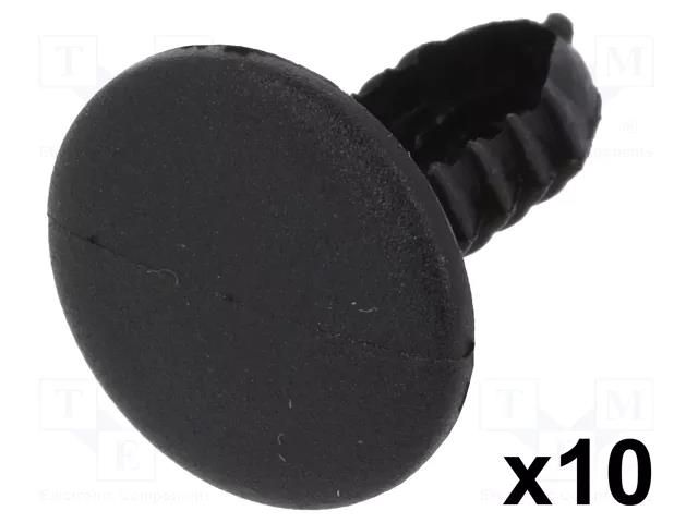 Trim clip; 10pcs; Ford,VW; OEM: 823863203C; L: 17.4mm; polyamide ROMIX RX-10450