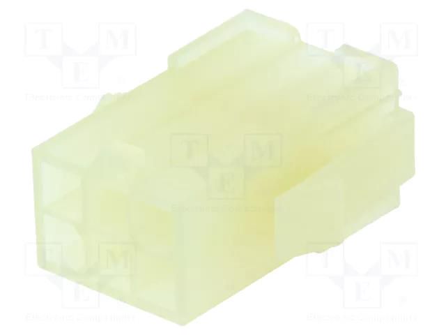 Connector: wire-wire; plug; male; Mini Universal MATE-N-LOK; 2x3 TE Connectivity 172331-1