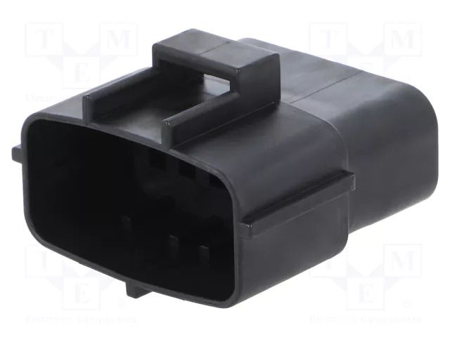 Connector: automotive; plug; male; Econoseal J-070 Mark II; black TE Connectivity 174663-2