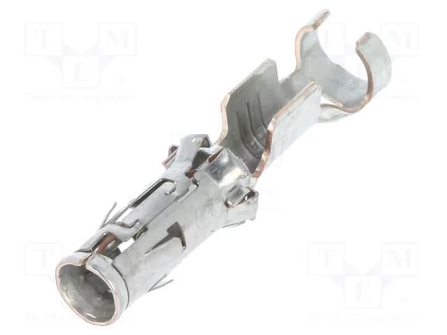Contact; female; tinned; 1÷2.5mm2; Single Wire Seal (SWS); tape TE Connectivity 929975-1