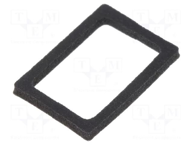 Profile gasket; PIN: 6; 4.14mm; 2x3; Mini Universal MATE-N-LOK TE Connectivity 794772-6