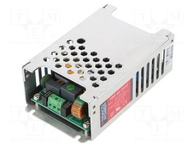 Power supply: switching; for building in,modular; 40W; 24VDC TRACO POWER TPP40-3512