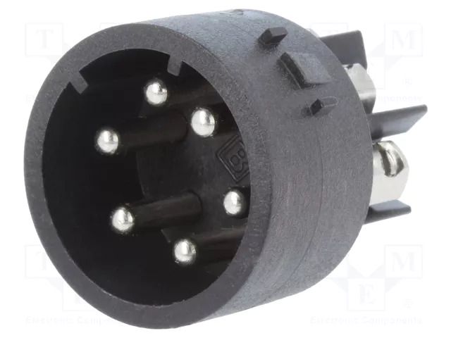 Connector: circular; contact insert; Mini Buccaneer; male; PIN: 6 BULGIN SA3243