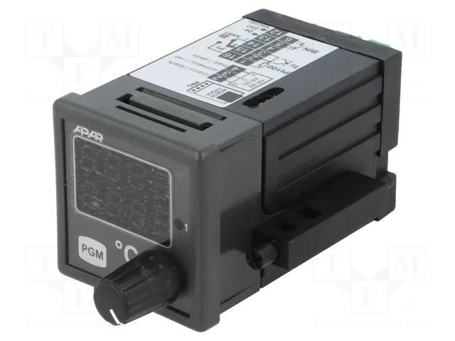 Module: regulator; temperature; SSR; panel; OUT 1: 11VDC/25mA APAR AR604/S