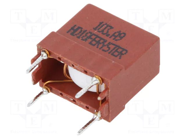 Inductor: wire; THT; 900mA; 150mΩ; -20÷50%; DTS-10; vertical; 230VAC FERYSTER DTS-10/1.0/0.9-CV