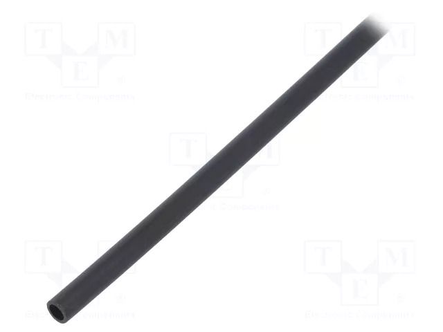 Heat shrink sleeve; glued; 3: 1; 3mm; L: 1.2m; black; polyolefine TE Connectivity ATUM-3/1-0-STK