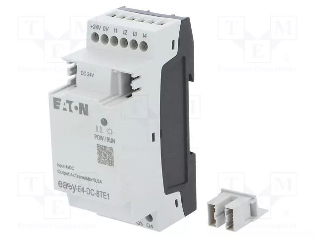Automation module: extension; IN: 4; OUT: 4; OUT 1: transistor EATON ELECTRIC EASY-E4-DC-8TE1