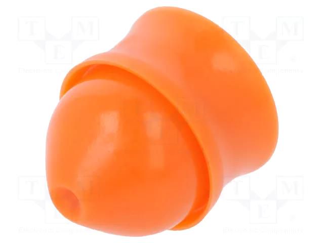 Plunger; 3ml; orange; low-viscosity fluids; silicone free; QuantX FISNAR FIS-PISQX-LV-3R