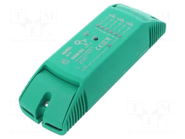 Blinds controller; screw type; 230VAC; IP20; SUPLA; -10÷55°C ZAMEL SRW-03