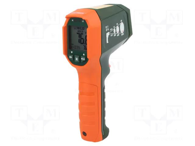 Infrared thermometer; LCD; -20÷650°C; Accur.(IR): ±(1%+1°C); IP65 EXTECH IR320