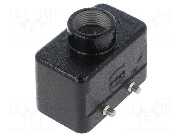 Enclosure: for HDC connectors; Han® M; size 10B; zinc alloy; IP65 HARTING 09370101421