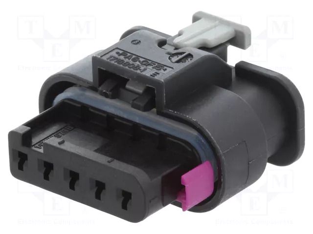 Connector: automotive; plug; female; MCON 1.2; Locking Lance TE Connectivity 1-1718806-1