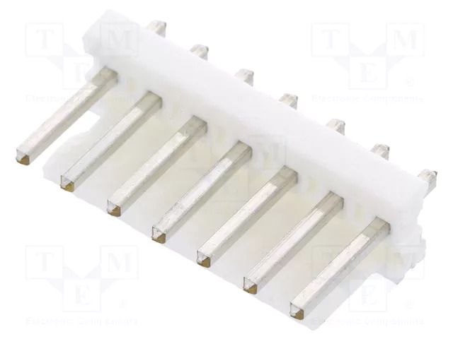 Connector: wire-board; socket; male; MTA-156; PIN: 7; straight; THT TE Connectivity 640445-7