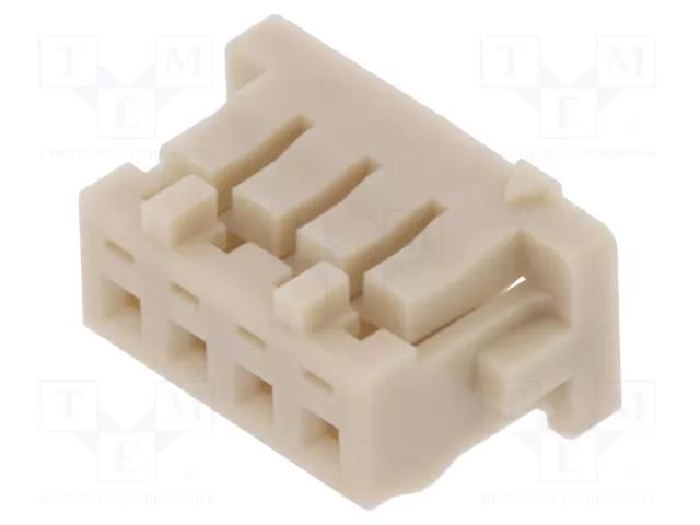 Connector: wire-board; plug; female; PIN: 4; SignalBee; straight HIROSE DF13-4S-1.25C