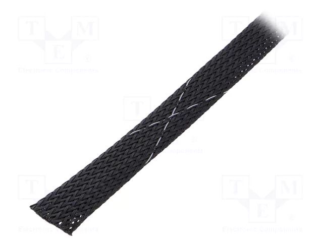 Braid; ØBraid : 6.4÷19.1nom.12.7mm; polyetylene; black; L: 30m PANDUIT SE50PFR-CR0